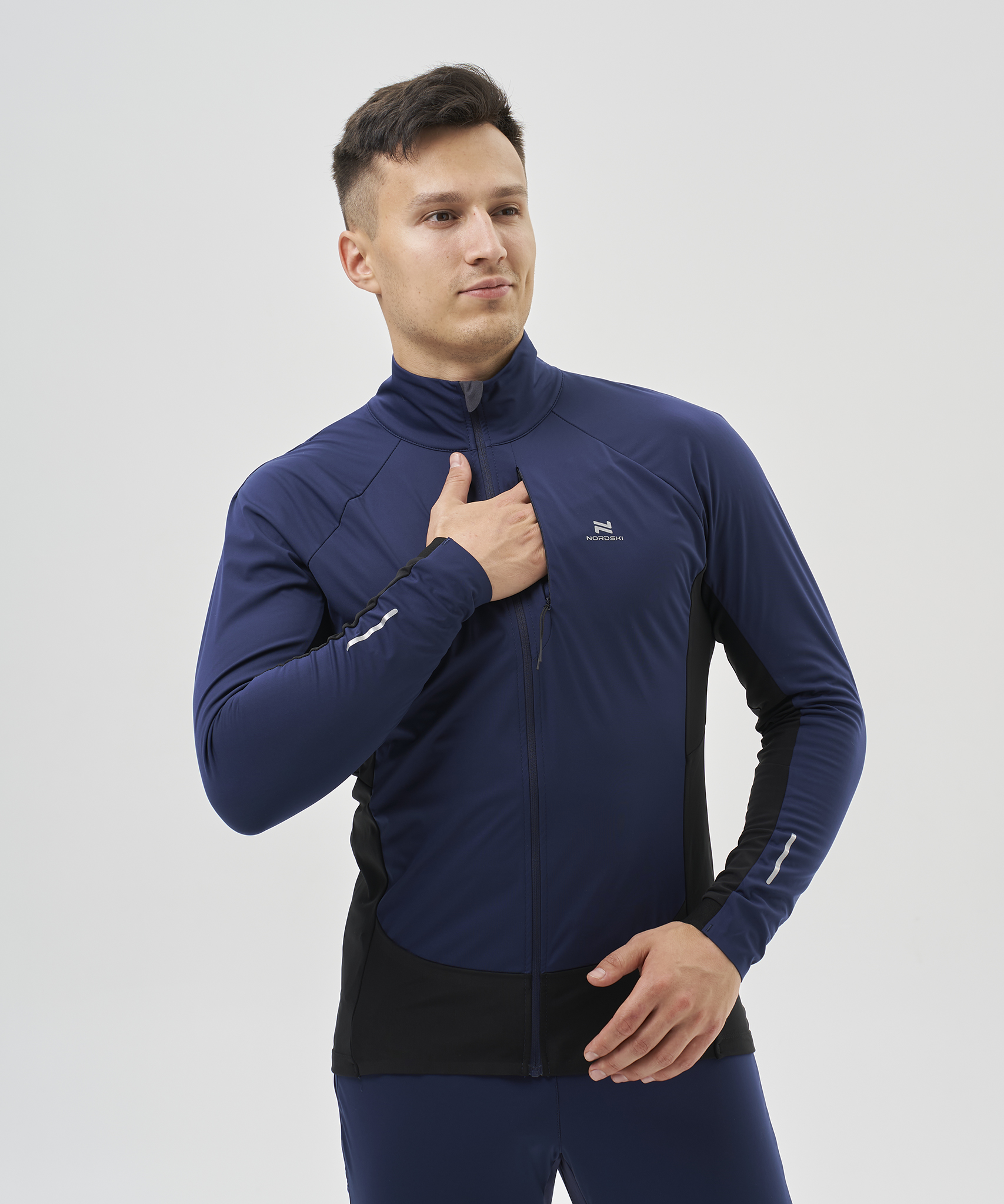 Тренировочная куртка Nordski Race Dark Blue/Black