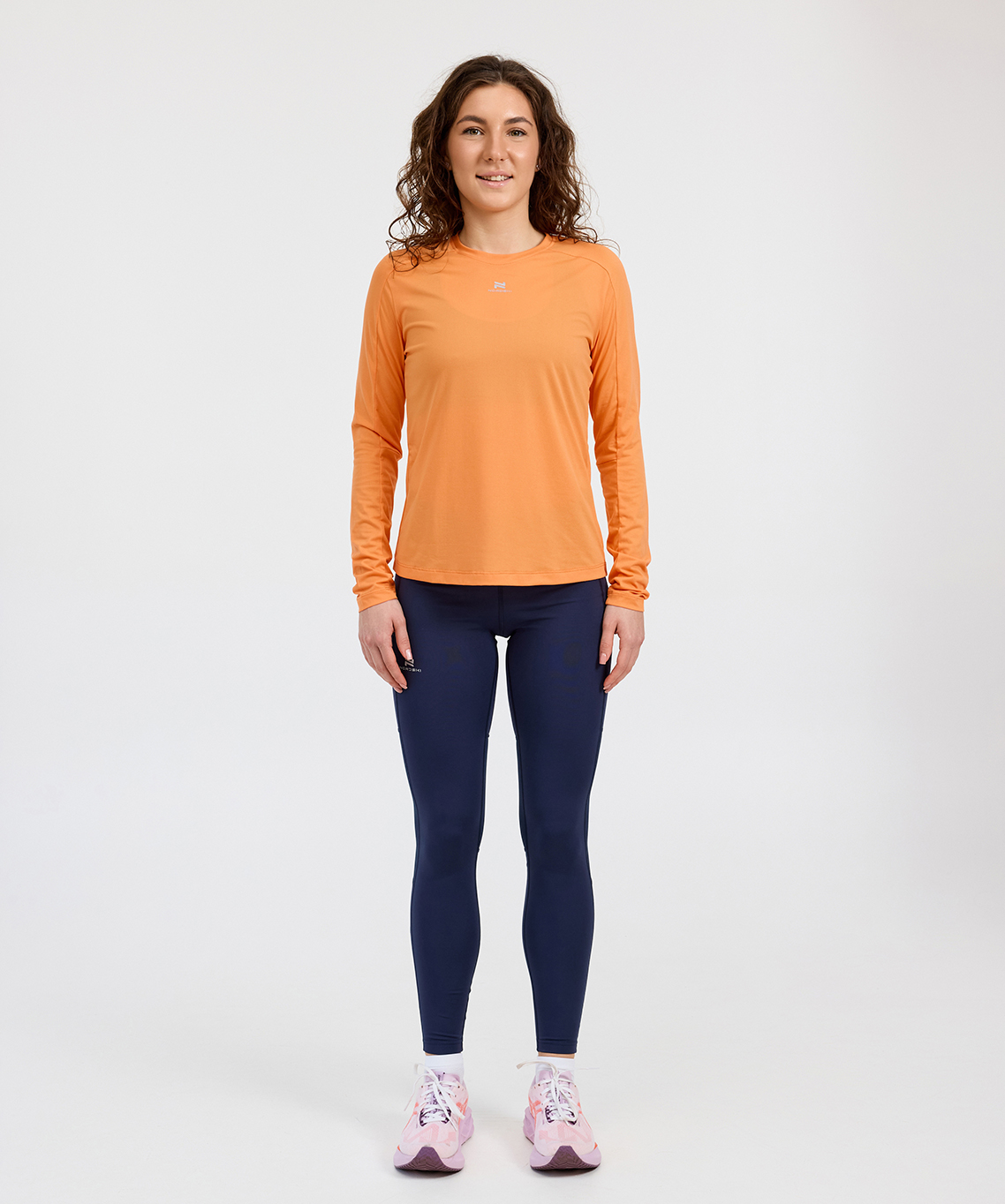 Футболка Nordski Upcast Peach с длинным рукавом W