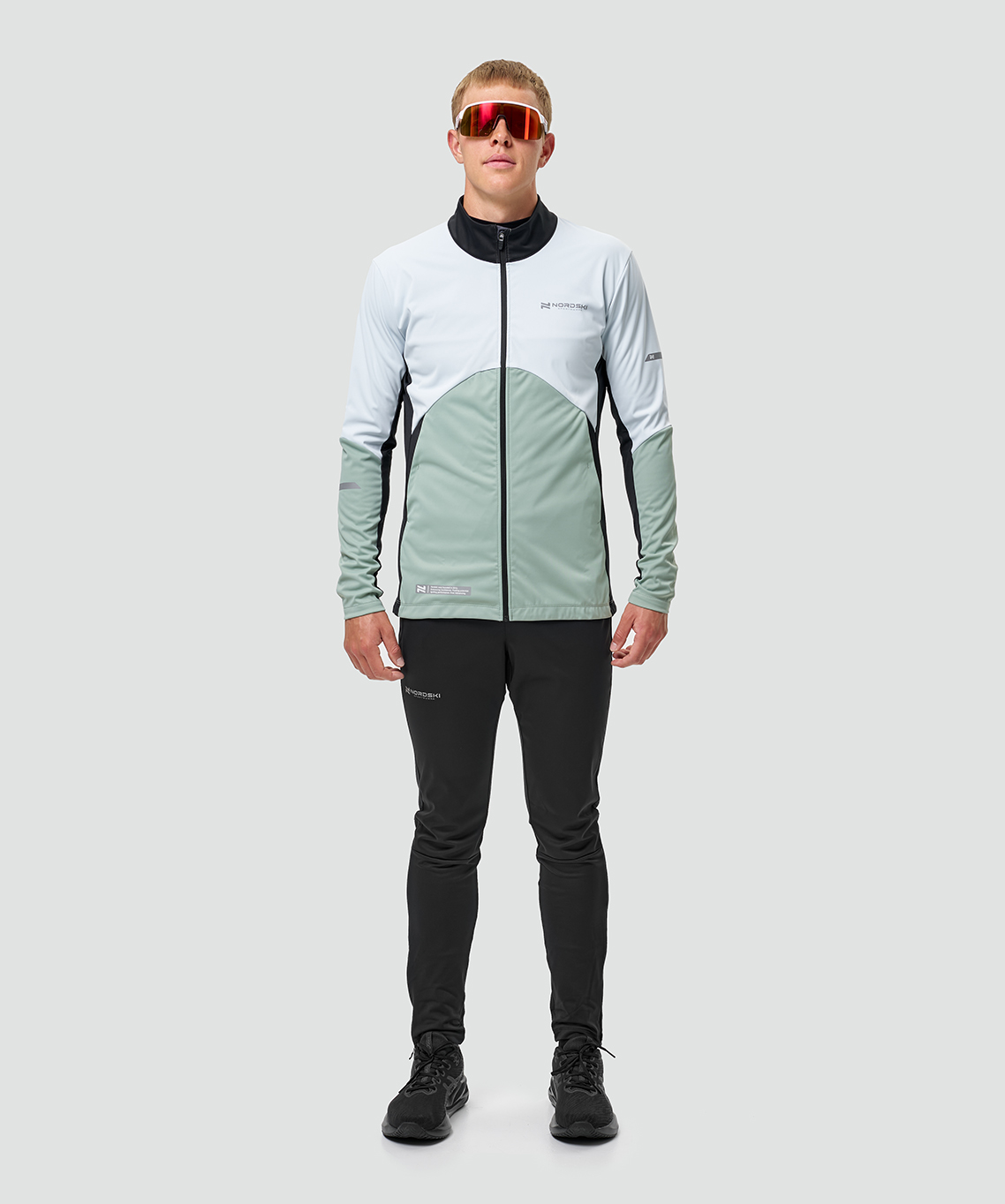 Тренировочная куртка Nordski Pro 2.0 Pearl Blue/Ice Mint/Black