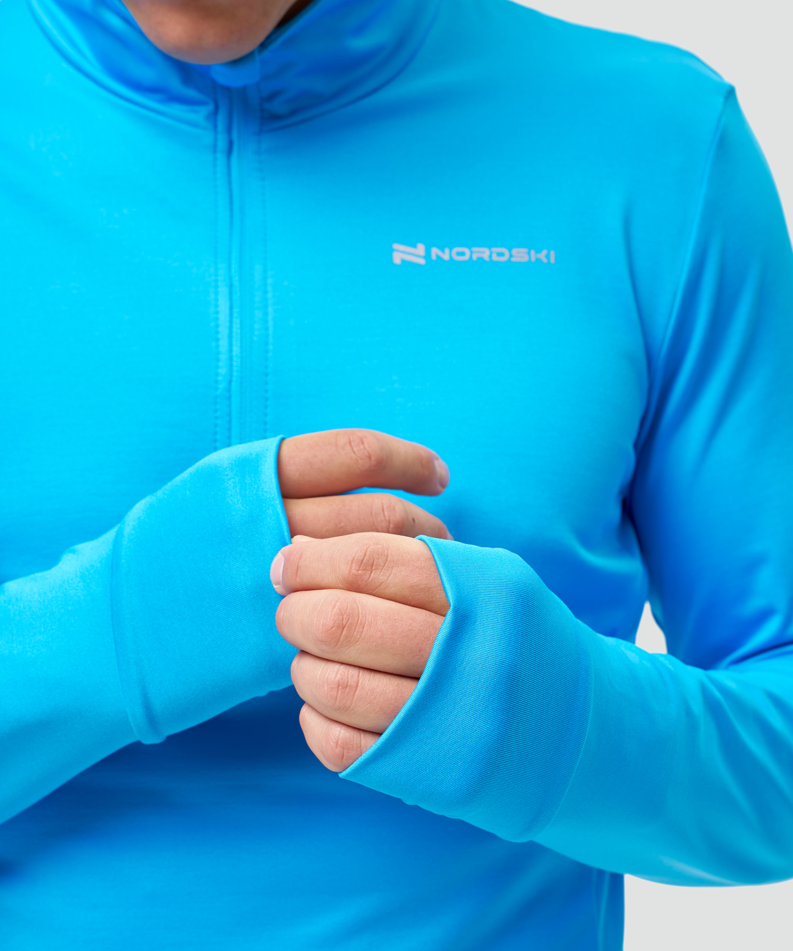 Лонгслив Nordski Warm Light Blue