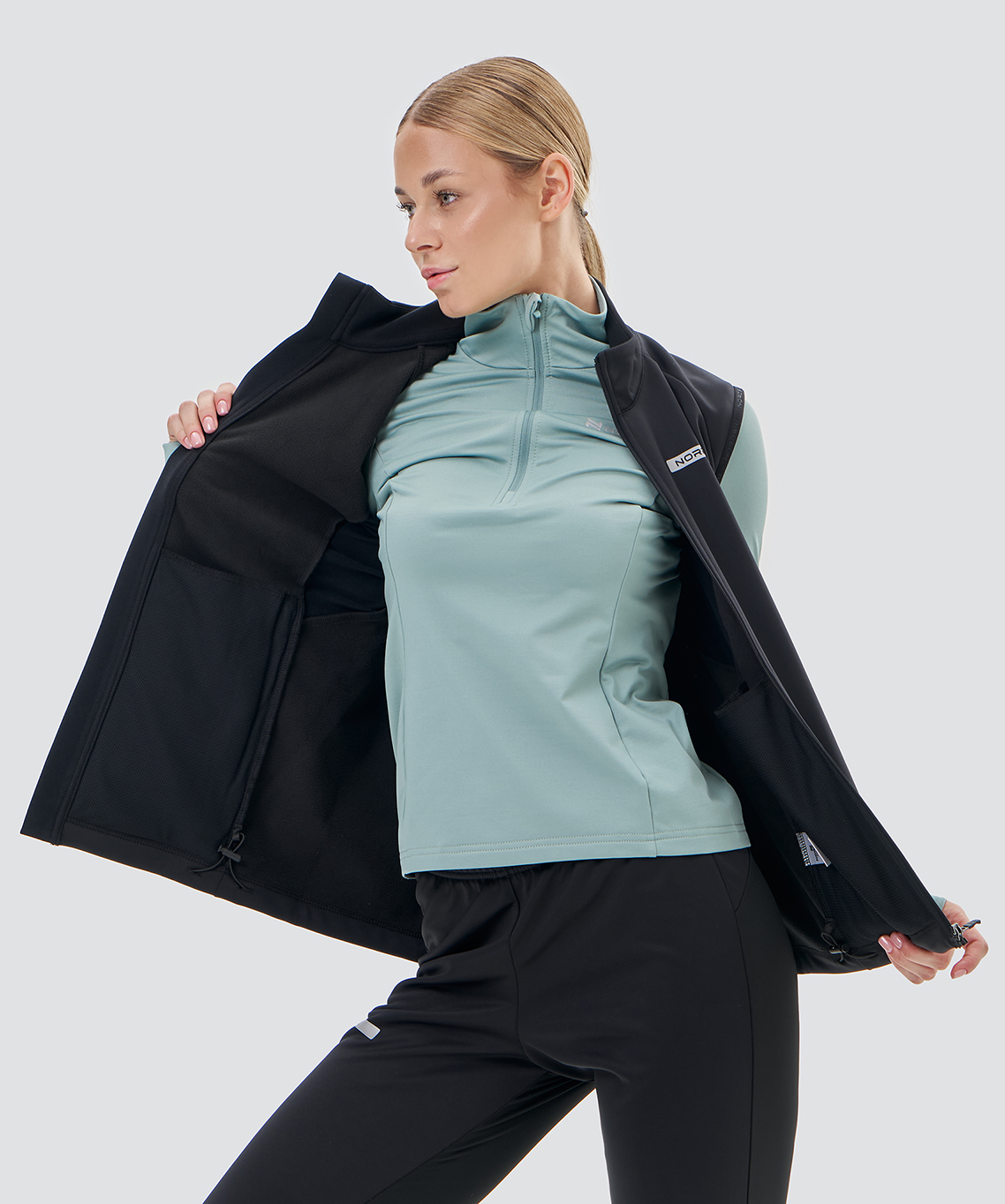 Жилет тренировочный Nordski Core Black W