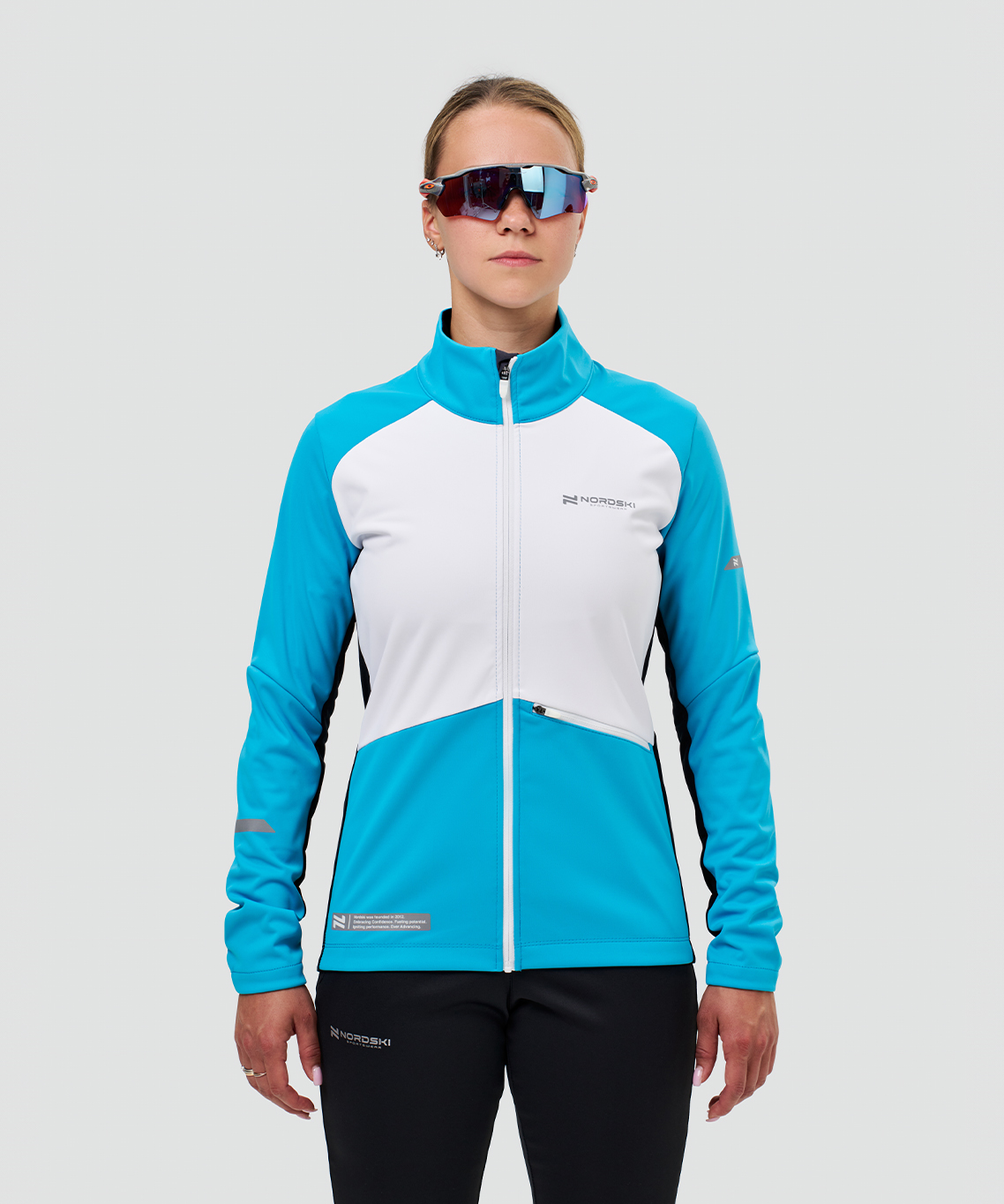 Тренировочная куртка Nordski Pro 2.0 Breeze/White/Black W